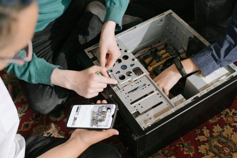 Instalación, mantenimiento de computadoras